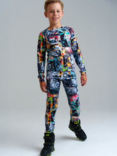 Термобелье детское комплект PlayToday 32431014, разноцветный, 152