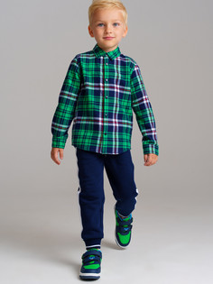 Рубашка детская PlayToday 32412011, разноцветный, 110