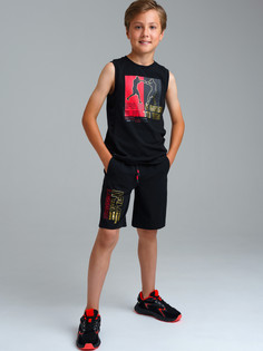 Костюм повседневный PlayToday 22417138, черный, 134