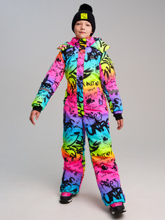 Комбинезон детский PlayToday 32421006, разноцветный, 140