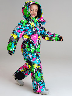 Комбинезон детский PlayToday 32442013, разноцветный, 104