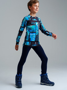 Термобелье детское низ PlayToday 32411951, синий, 170