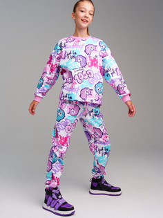 Костюм повседневный PlayToday 32421501, разноцветный, 152