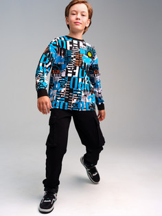 Лонгслив детский PlayToday 32411291, разноцветный, 134