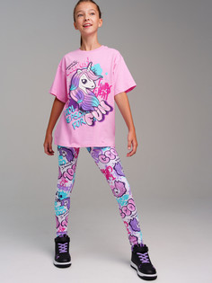 Костюм повседневный PlayToday 32421502, разноцветный, 134