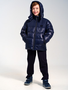Куртка детская PlayToday 22417016, тёмно-синий, 158