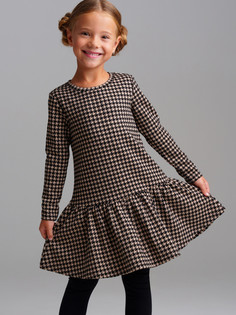 Платье детское PlayToday 32422093, разноцветный, 116