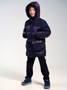 Пальто детское PlayToday 22417022, разноцветный, 146