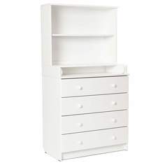 Детский комод BEBIZARO BRISTOL WHITE PREMIUM