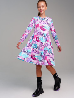 Платье детское PlayToday 32421487, разноцветный, 134