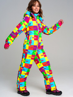 Комбинезон детский PlayToday 32421062, разноцветный, 140