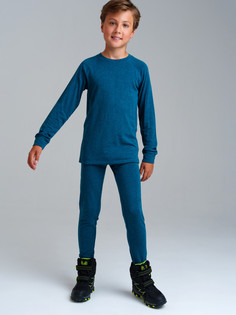 Термобелье детское комплект PlayToday 32411163, синий, 170