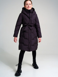 Пальто детское PlayToday 22427147, черный, 170