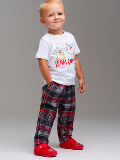 Пижама детская PlayToday 42433009, разноцветный, 80