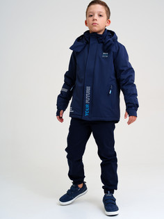 Куртка детская PlayToday 22417010, тёмно-синий, 176
