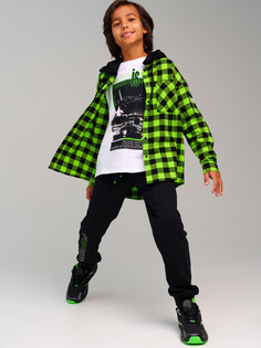 Рубашка детская PlayToday 32411272, разноцветный, 152