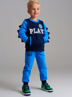 Костюм повседневный PlayToday 32412030, голубой, тёмно-синий, 104