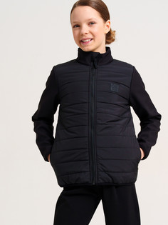 Куртка детская PlayToday 32421476, черный, 146