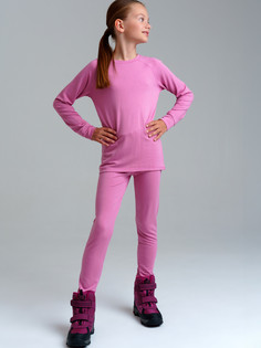 Термобелье детское комплект PlayToday 32421132, розовый, 152