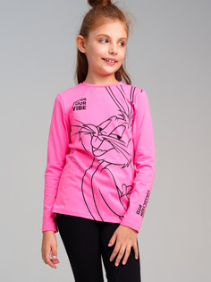 Лонгслив детский PlayToday 32441023, фуксия, 146
