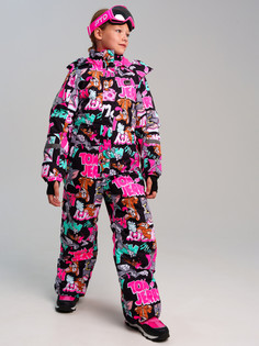 Комбинезон детский PlayToday 32441001, разноцветный, 134