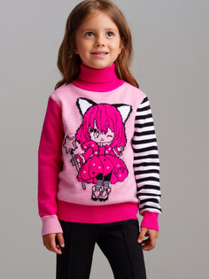 Свитер детский PlayToday 32422142, разноцветный, 110