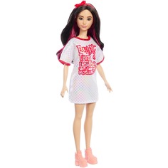 Кукла Barbie Fashionistas White and Red Dress, HRH12