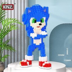 Детский 3D развивающий конструктор XINZ 5060 Соник 1501 деталей