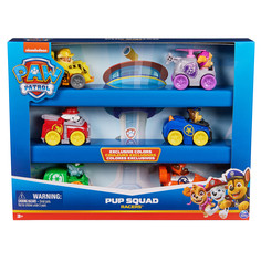 Игровой набор PAW Patrol 6 машинок 6 см