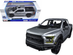 Машинка Maisto 2017 Ford Raptor 1:24 серый 31266