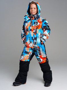 Комбинезон детский PlayToday 32411015, разноцветный, 134