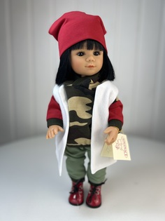 Кукла Carmen Gonzalez Мариэтта, брюнетка с каре, 34 см, 22315K75 Tu Ki Tu