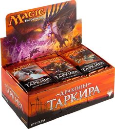 Дисплей Драфт бустеров Драконы Таркира на русском языке Magic: the Gathering