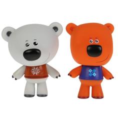 Игрушка пластизоль для ванны Ми-ми-мишки Кеша и белая Тучка, 2шт, сетка КАПИТОШКА
