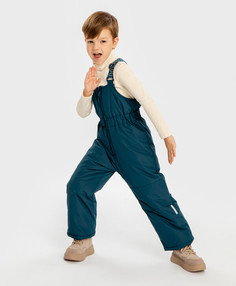 Полукомбинезон зимний водоотталкивающий на бретелях синий Button Blue, 104, 224BBBMC6701