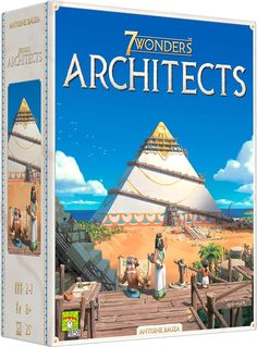 Настольная игра 7 Wonders Architects (7 Чудес. Архитекторы) на английском языке No Brand
