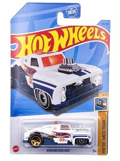 Машинка базовой коллекции Hot Wheels ERIKENSTEIN ROD белая C4982/HKK29