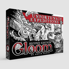 Настольная игра Gloom 2nd Edition: Unfortunate Expeditions No Brand