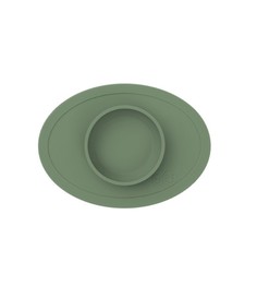 Тарелка с подставкой tiny bowl olive Ezpz