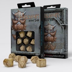 Набор кубиков Dwarven Dice Set: Gold Q Workshop