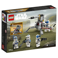 Конструктор LEGO Star Wars Боевой набор клонов 501-го легиона 75345