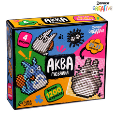 Аквамозаика «Тоторо», более 1200 шариков, 4 фигурки ЭВРИКИ