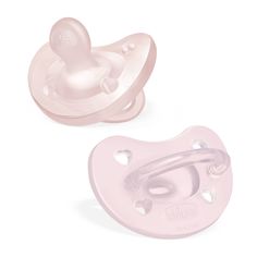 Соска пустышка 2-6 мес Chicco Утешение Physioforma Soft 2 шт, розовый