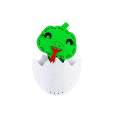 Игровой набор Фетров Шьём игрушку из фетра Змейка в яйце, 11 8 2 см