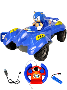 Радиоуправляемая машинка с пультом StarFriend ДУ Соник Sonic the Hedgehog 22х12,5х10,5 см