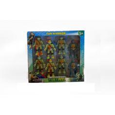 Игровой набор фигурок Черепашки Ниндзя 8 штук Ilicit