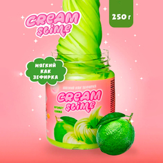 Слайм Волшебный мир Cream-Slime с ароматом лайма, 250 г
