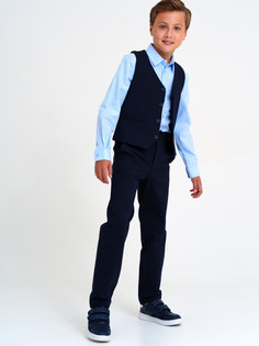 Костюм классический PlayToday 22417040, тёмно-синий, 164