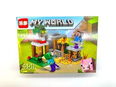 Конструктор MY WORLD (Майнкрафт;Mincraft) 180 деталей
