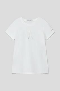 Футболка детская Calvin Klein Jeans IG0IG02342, белый, 152